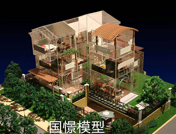 沅陵县建筑模型
