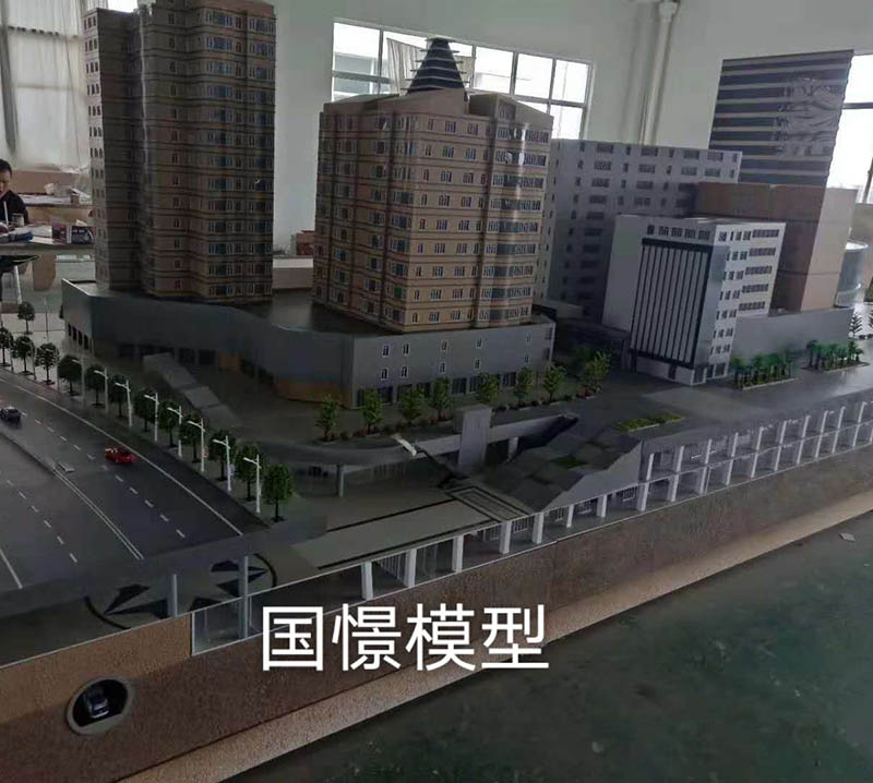 沅陵县建筑模型