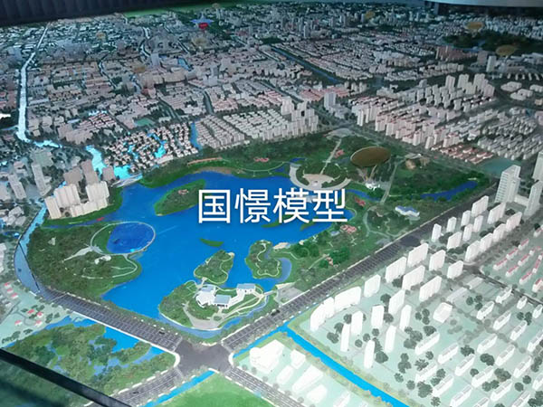 沅陵县建筑模型