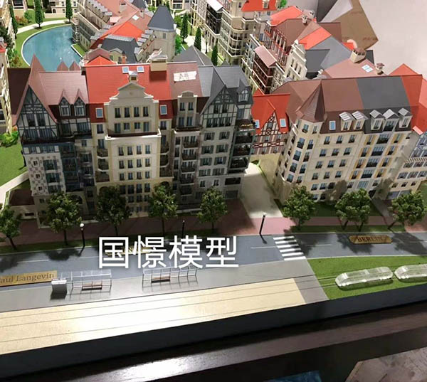 沅陵县建筑模型