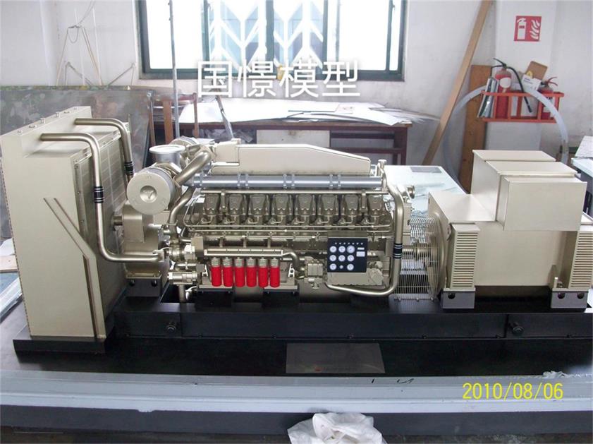 沅陵县柴油机模型
